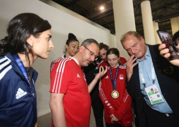 Erdoğan milli tekvandocuları tebrik etti