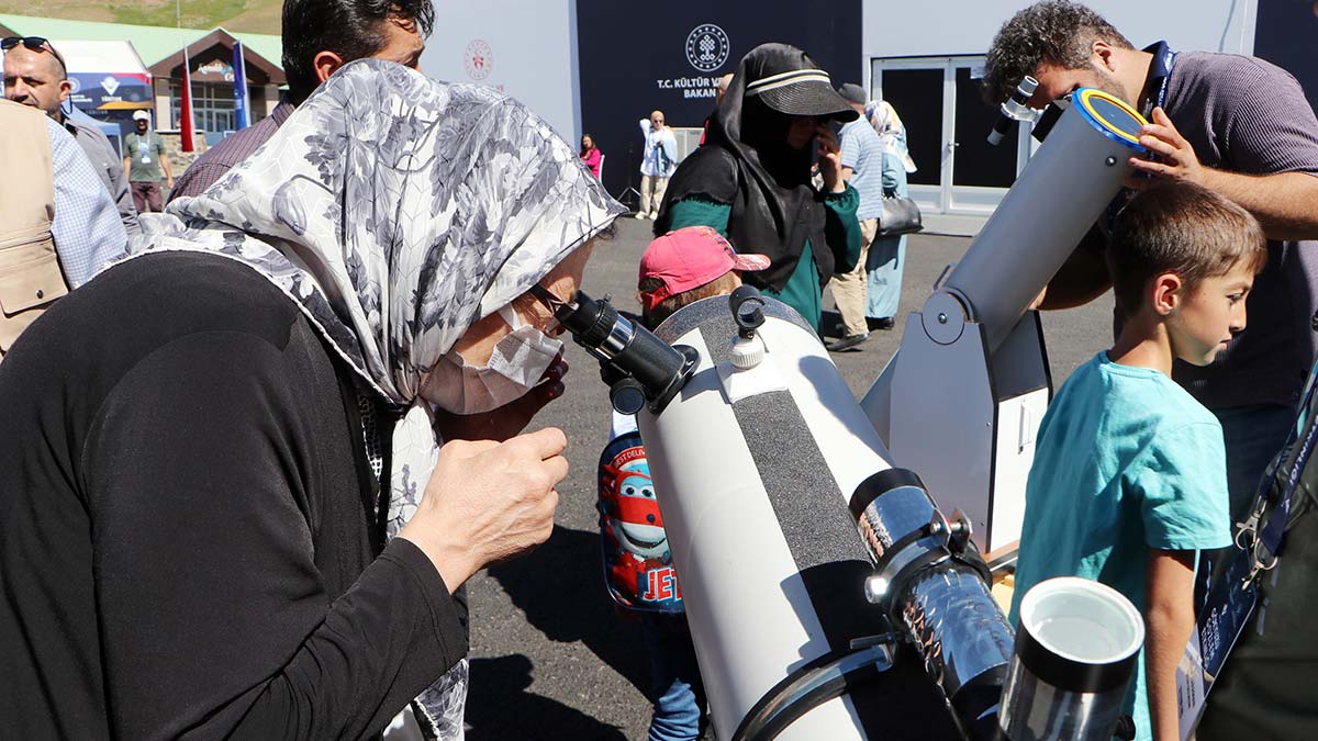 Erzurum'da 'Gökyüzü Gözlem Etkinlikleri'