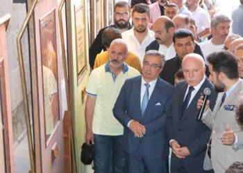 Erzurum'da İman Ayetleri Hat Sergisi