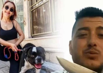 Eşini bıçakla yaralayıp canlı yayın yaptı
