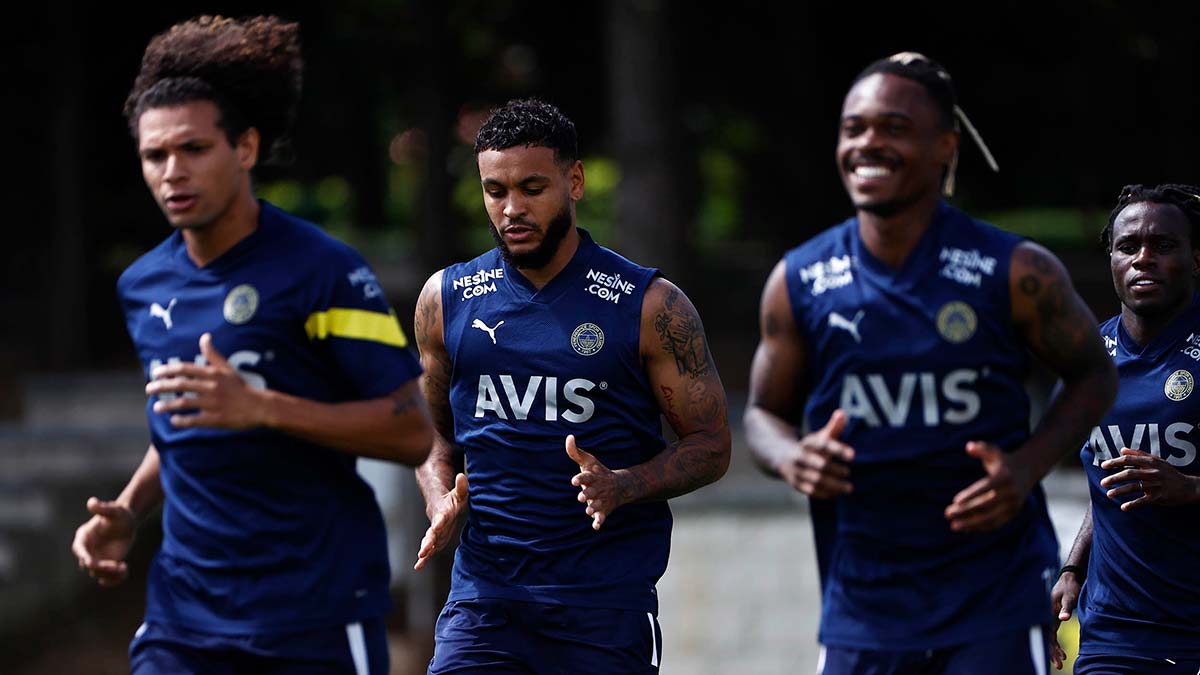 Fenerbahçe Dinamo Kiev hazırlıklarını sürdürdü