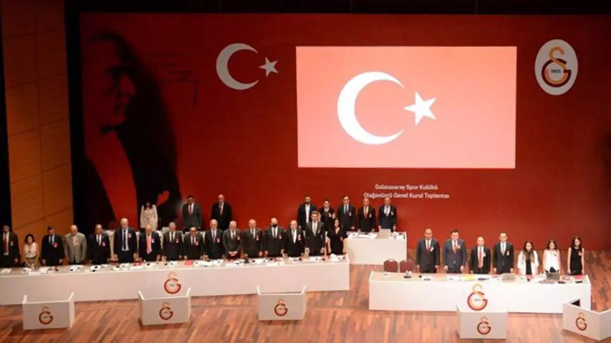 Galatasaray'da olağanüstü genel kurul toplantısı