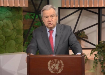 Guterres'ten iklim değişikliği açıklaması