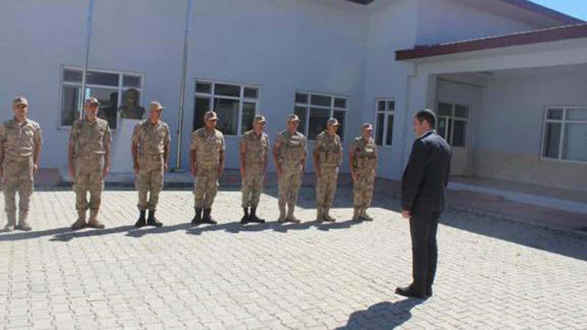 İl Başkanı'nı tören kıtası ile karşılamaya inceleme