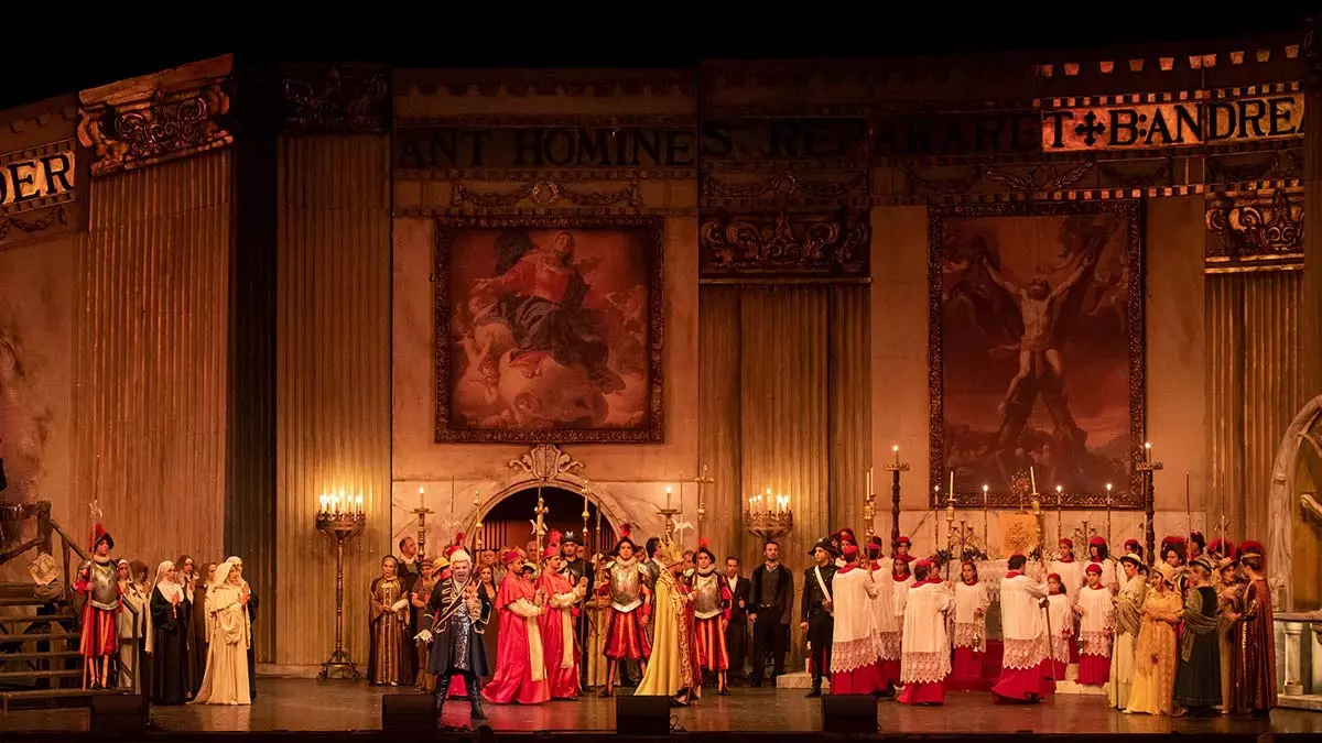 Istanbul opera festivalinde tosca operasi sahnelendi 1 - kültür ve sanat - haberton