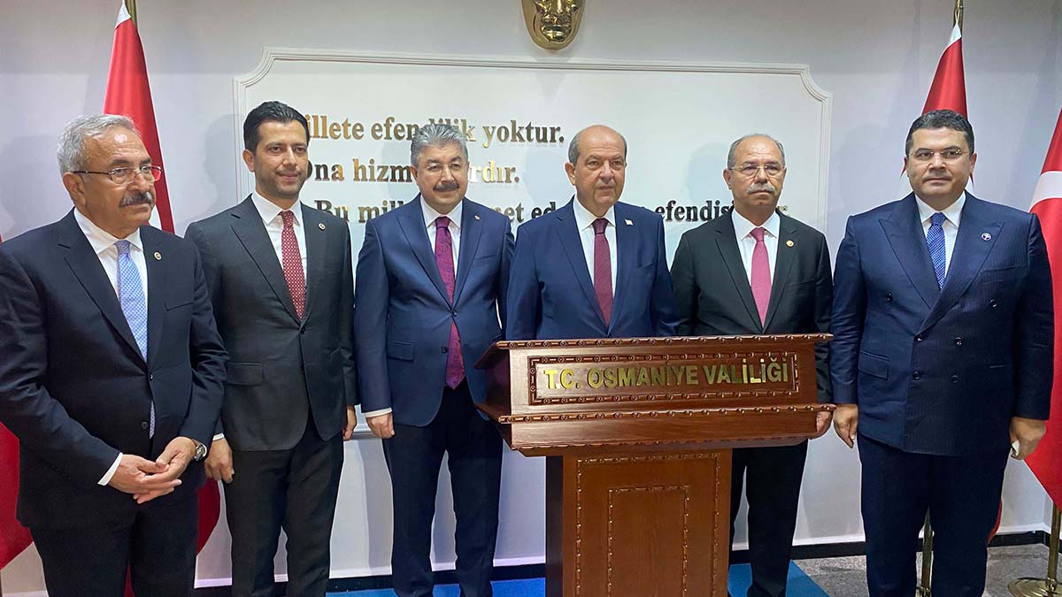 Kktc cumhurbaskani ersin tatar osmaniyede 1 - yerel haberler - haberton