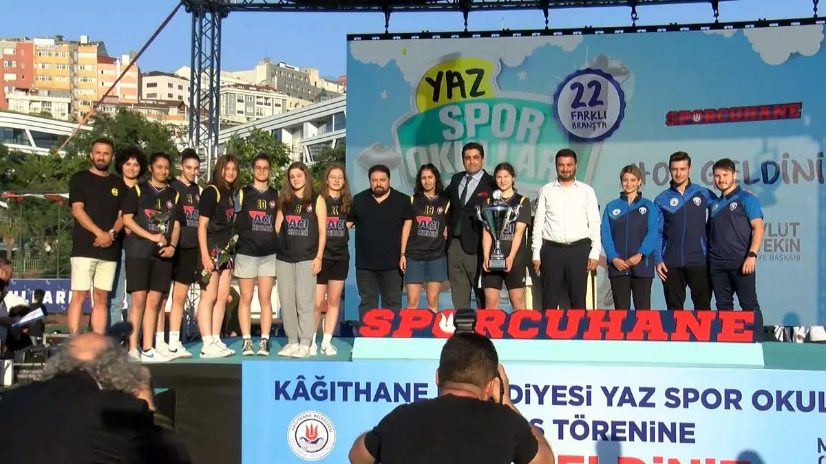 Kagithanede 2022 yaz spor okullari acildi 1 - yerel haberler - haberton