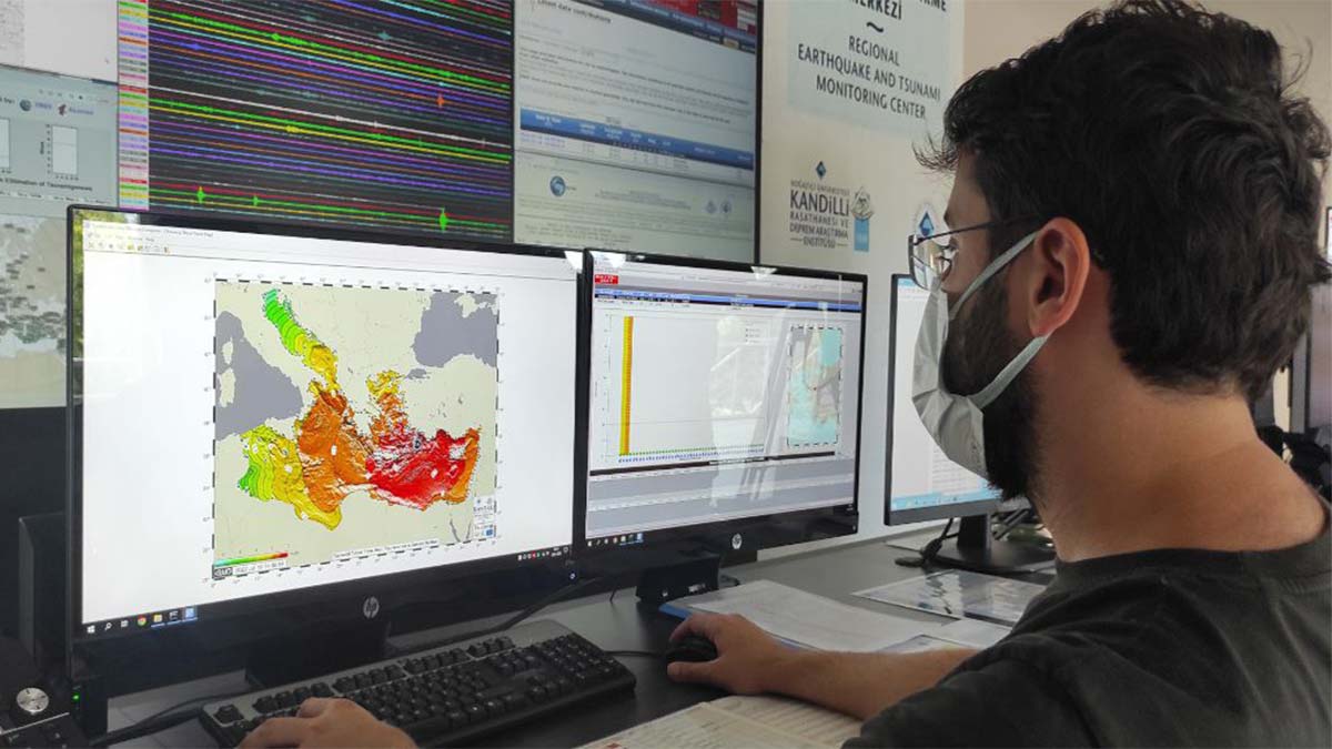 Kandilli'de 7/24 deprem ve tsunami ölçümü 