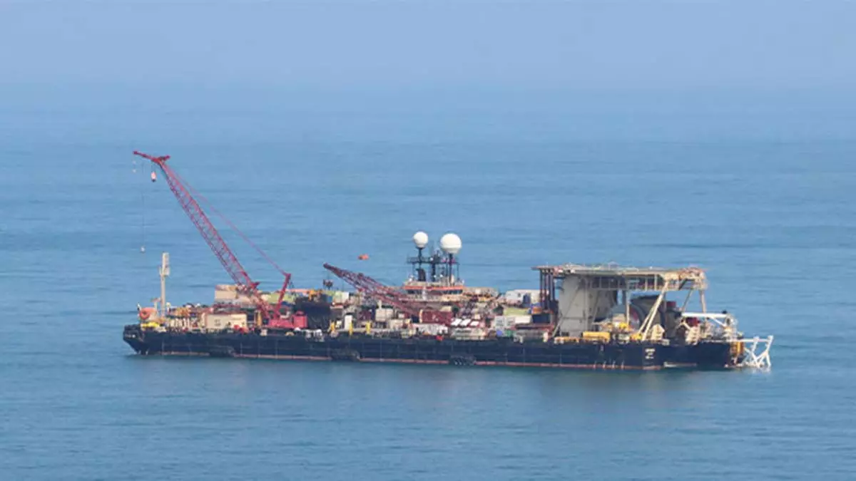 Karadeniz gazı için boru serimine başlandı