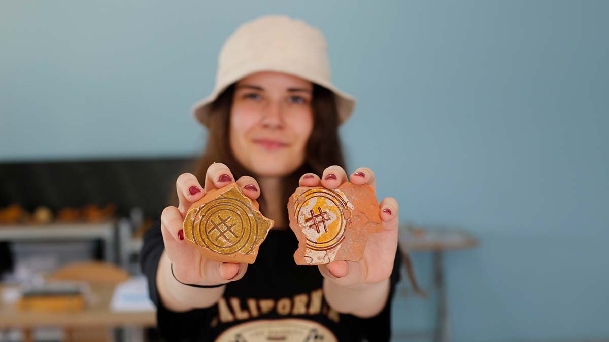 Kare işaretli Bizans seramikleri yeniden üretilecek