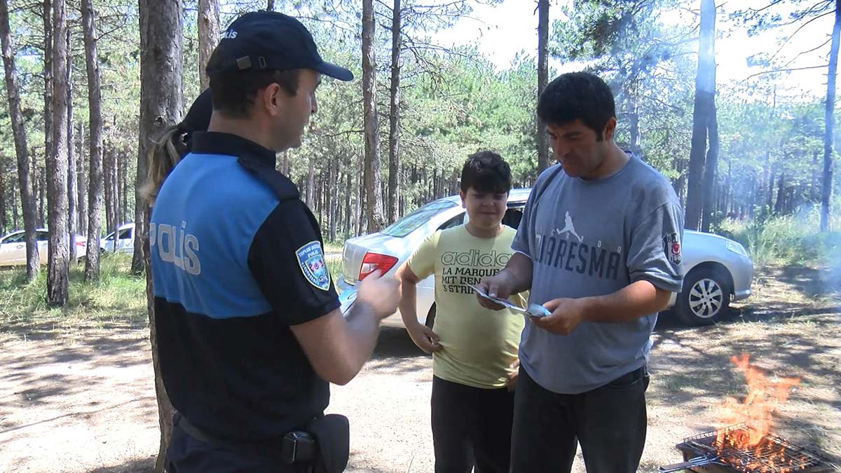 Maltepe'de orman denetimi