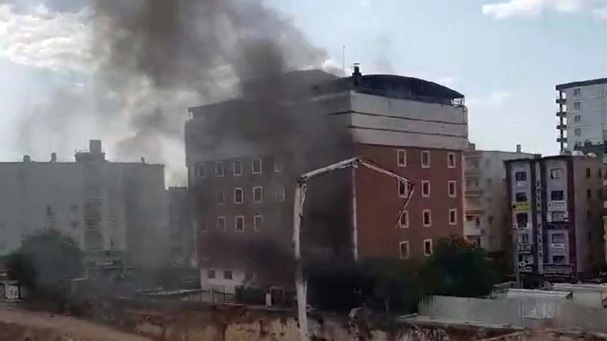 Mardin'de hastanede patlama