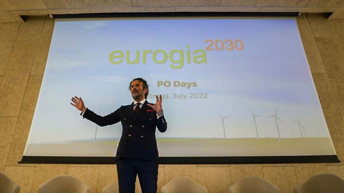 Murat Pınar, EUROGIA Toplantısı'na katıldı 