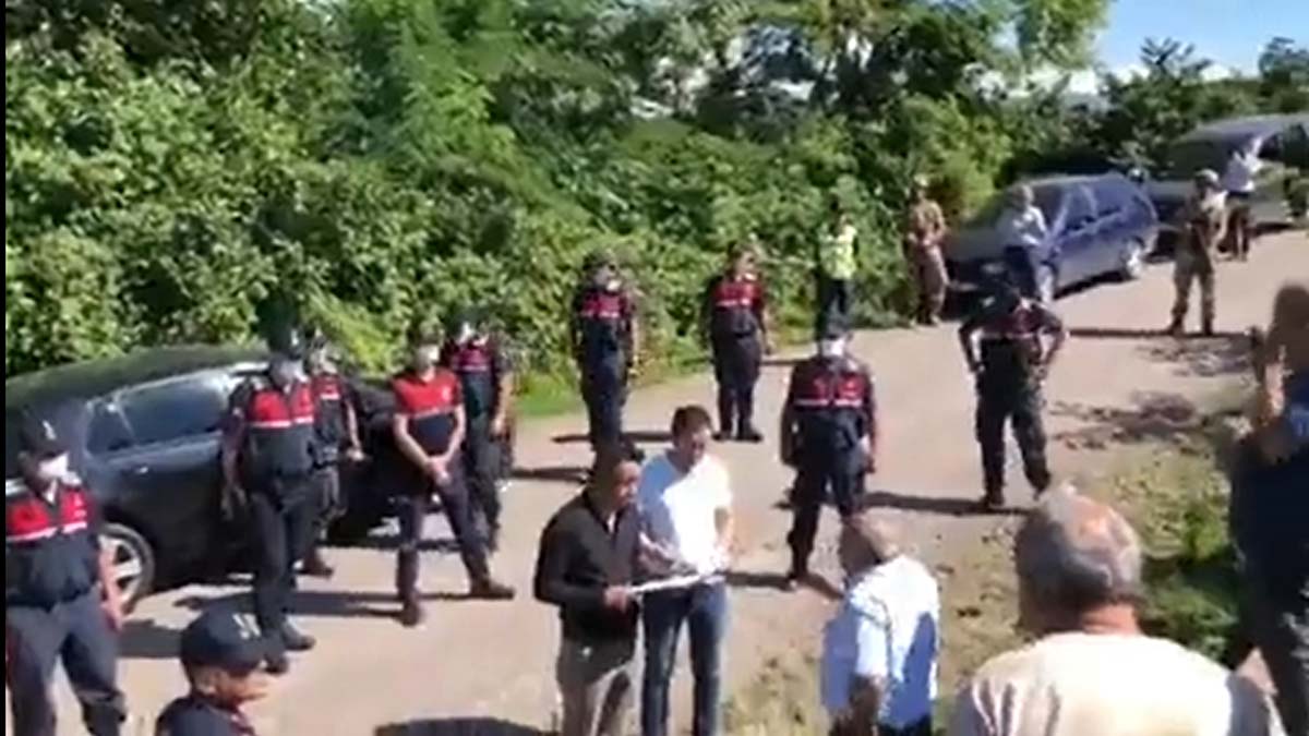 Ordu'da 'kaynak suyu' gerginliği: 11 gözaltı