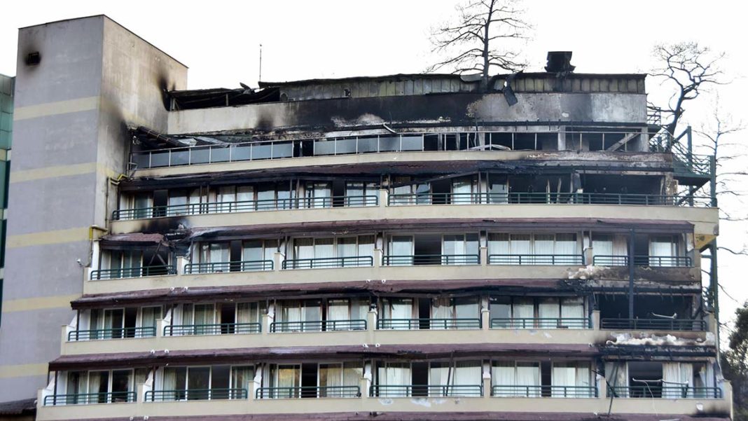 Otel müdürü Marmaris'teki yangını anlattı