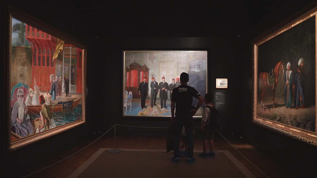 Sarayları ziyaret eden turist sayısında rekor