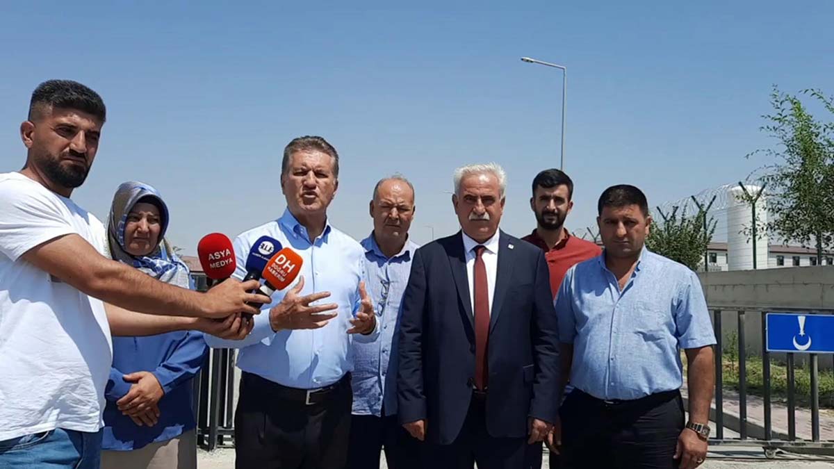 Sarıgül'den Iğdır Cezaevi önünden 'genel af' çağrısı