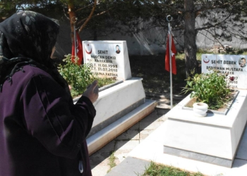 Şehit Bedirhan bebek ve annesi anıldı