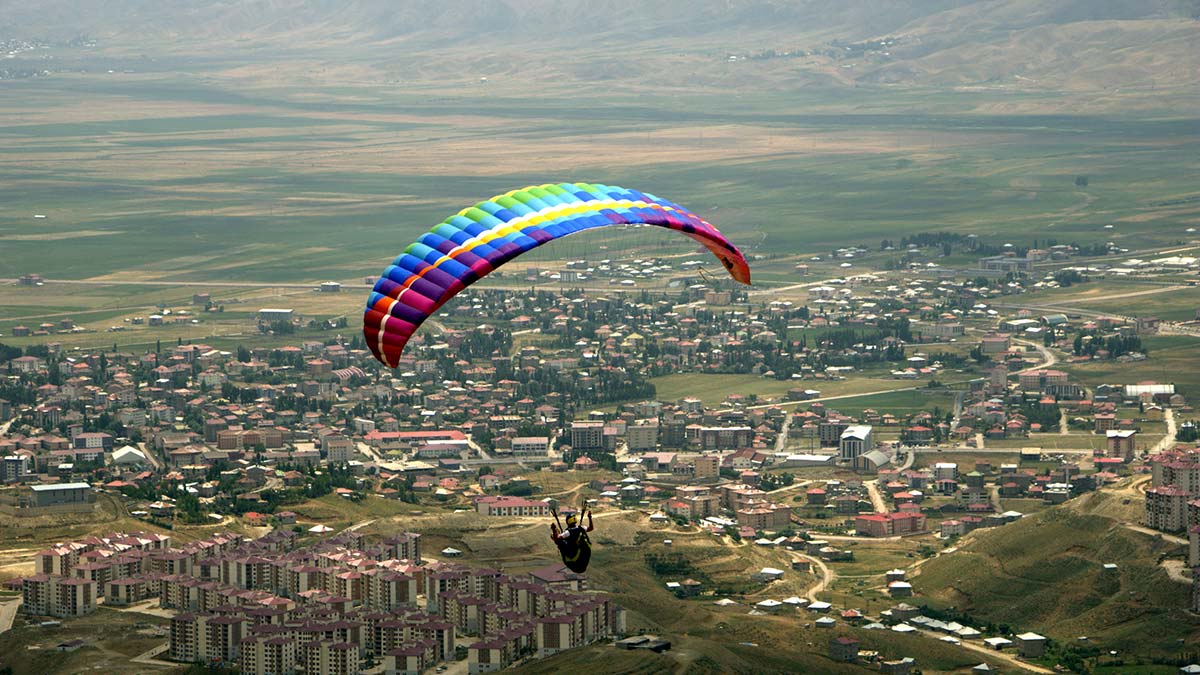 Şehit çocuğunun uçma hayali gerçek oldu