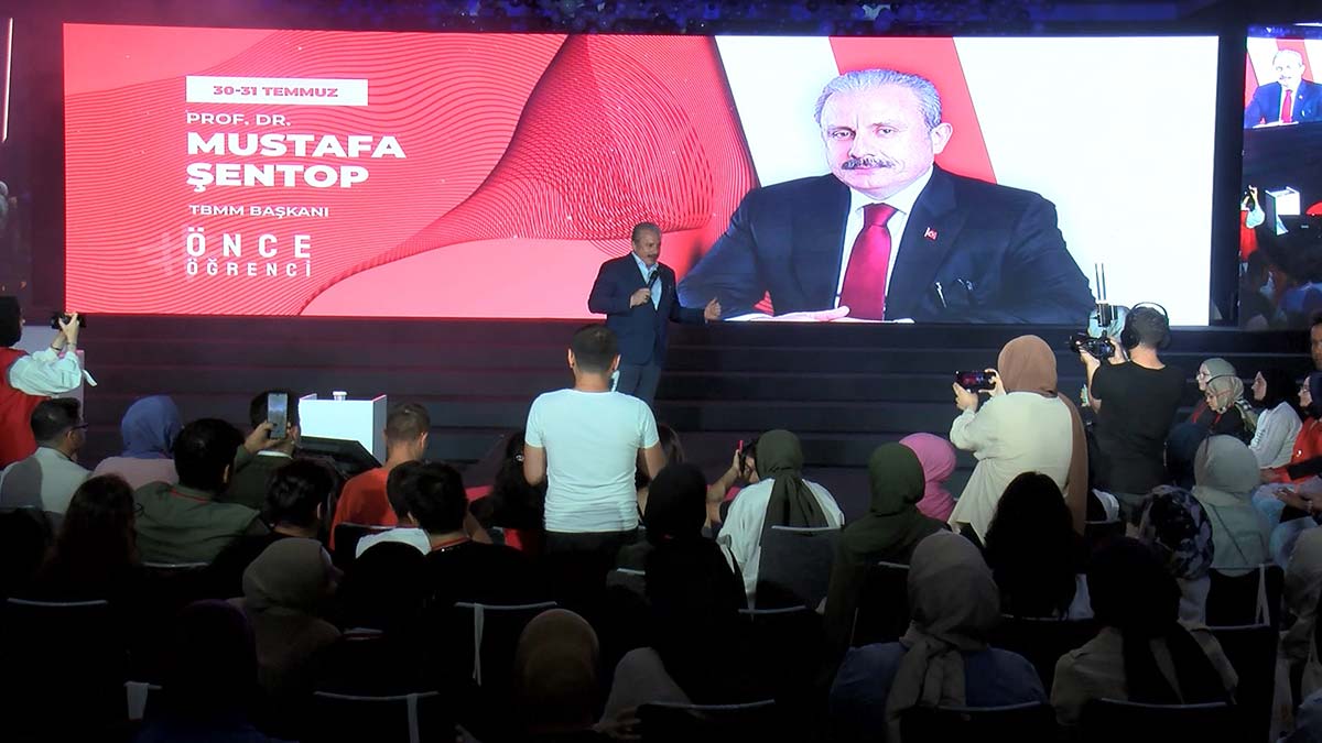 Şentop Tercih Destek Programı'na katıldı