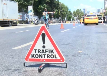 Şişli'de taksilere denetim yapıldı