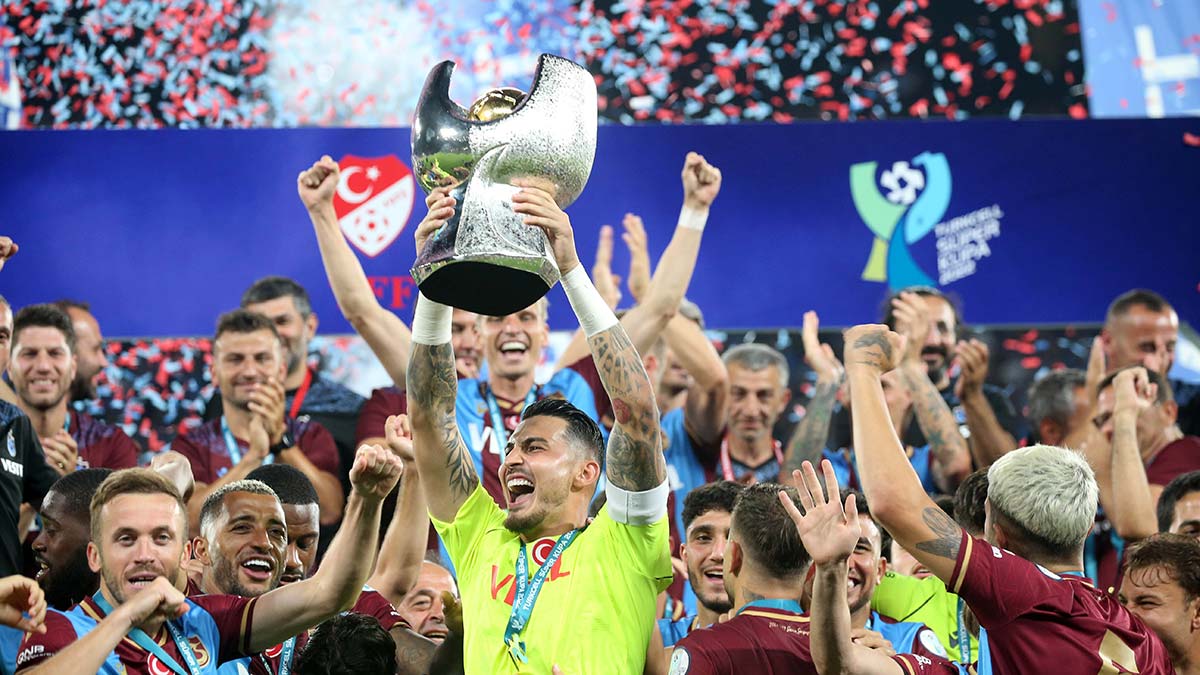 Süper Kupa'nın sahibi Trabzonspor