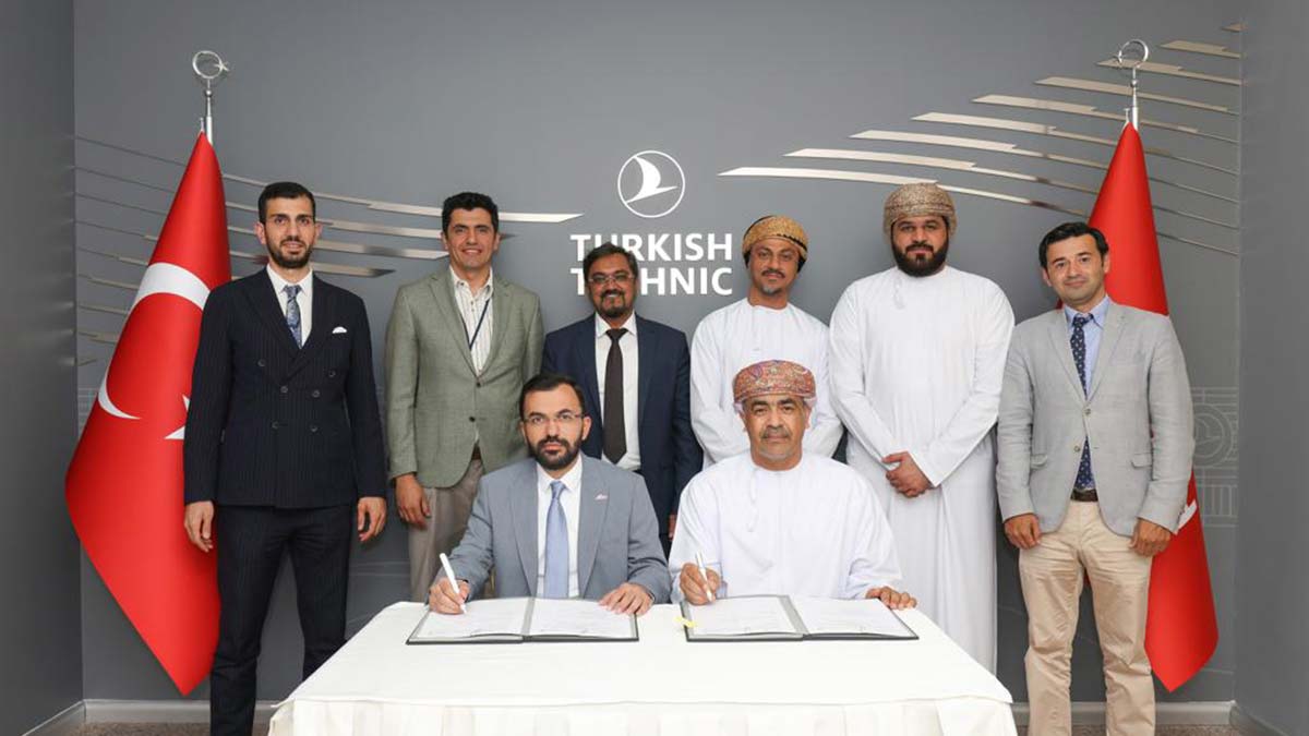 THY Teknik ile Oman Air arasında iş birliği