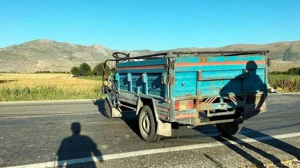Tarım araçları çarpıştı: 1 ölü, 7 yaralı
