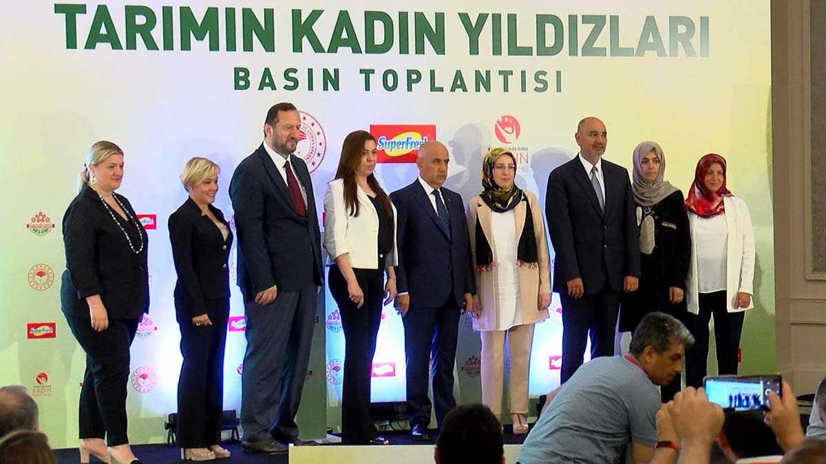 'Tarımın Kadın Yıldızları' projesi tanıtıldı