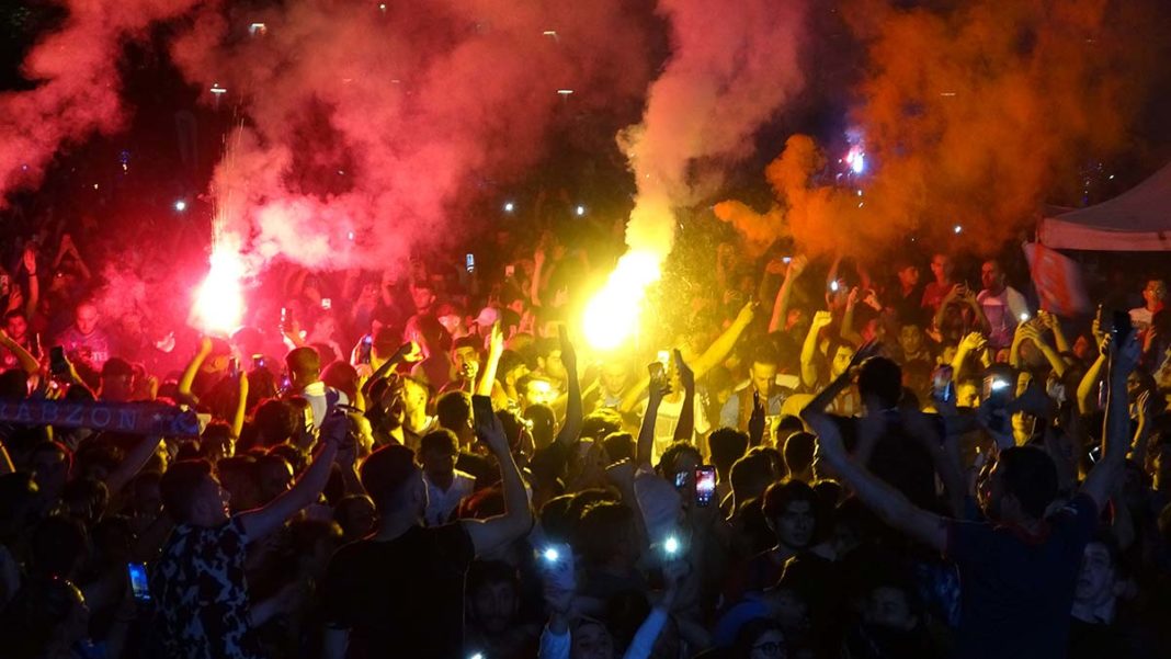 Trabzon'da Süper Kupa sevinci
