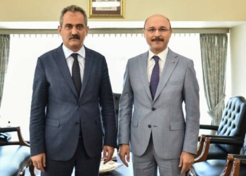Türk Eğitim-Sen Başkanı Ceylan'dan Özer'e ziyaret