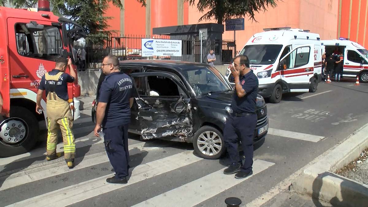 Tuzla'da hatalı dönüş kazası