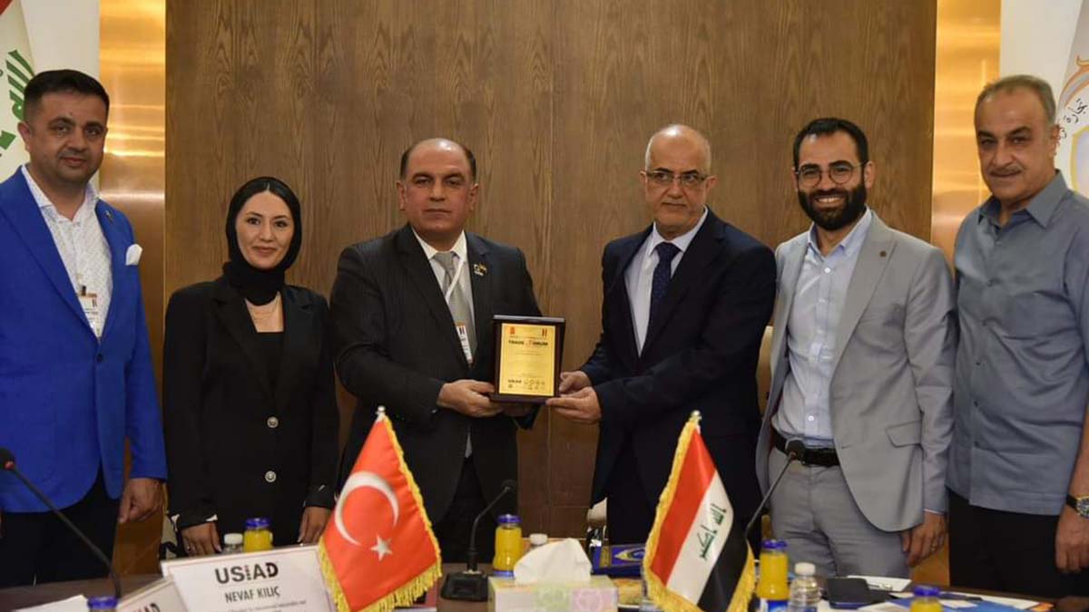 USİAD ile Kerbela Ticaret Odası'ndan iş birliği