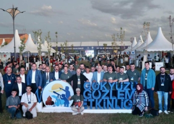 Van'da Gökyüzü Gözlem Etkinliği'ne yoğun ilgi
