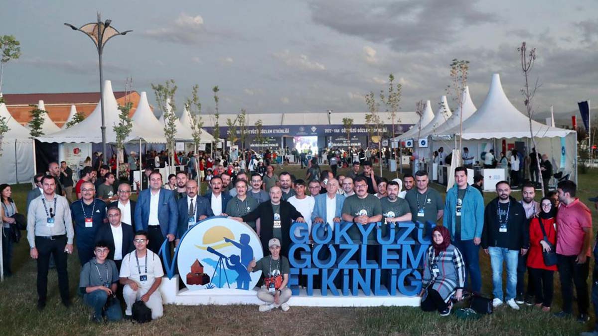 Van'da Gökyüzü Gözlem Etkinliği'ne yoğun ilgi