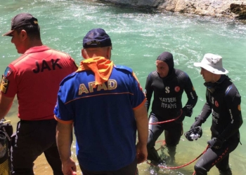 Zamantı Irmağı'nda kaybolan çocuk aranıyor