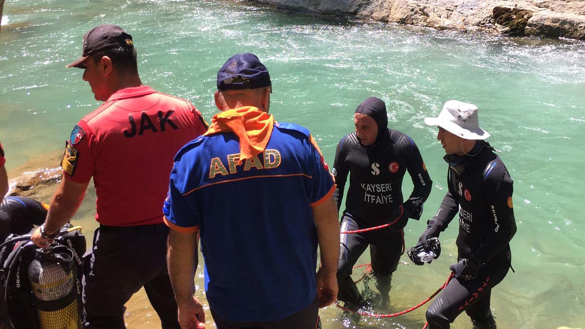 Zamantı Irmağı'nda kaybolan çocuk aranıyor