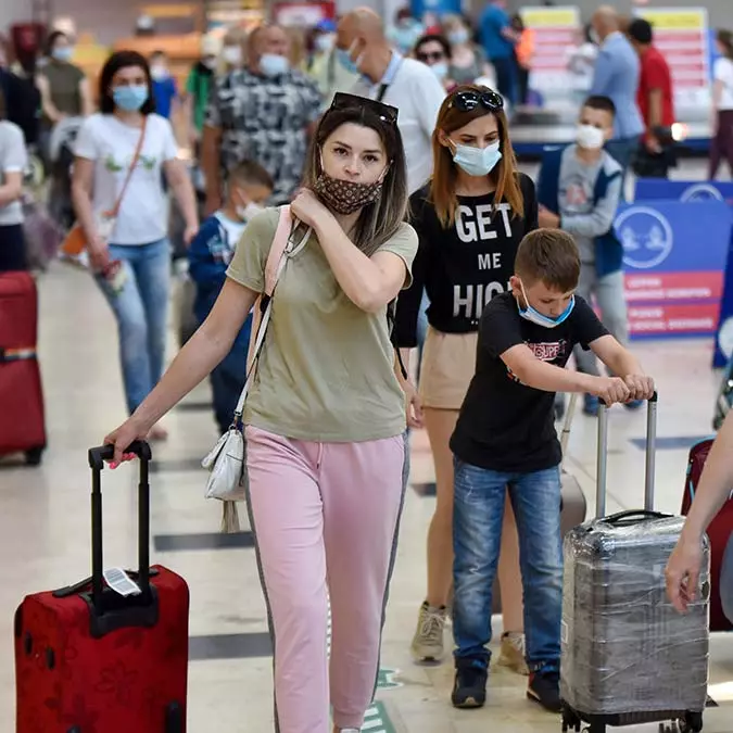 Antalya'ya hava yoluyla gelen yabancı turist sayısı 6 milyon