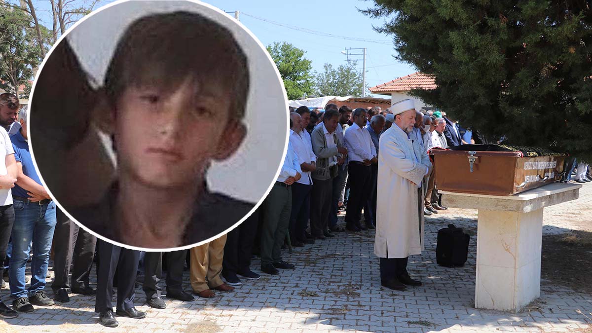 Sulama kanalına düşüp boğulan Hakkı toprağa verildi