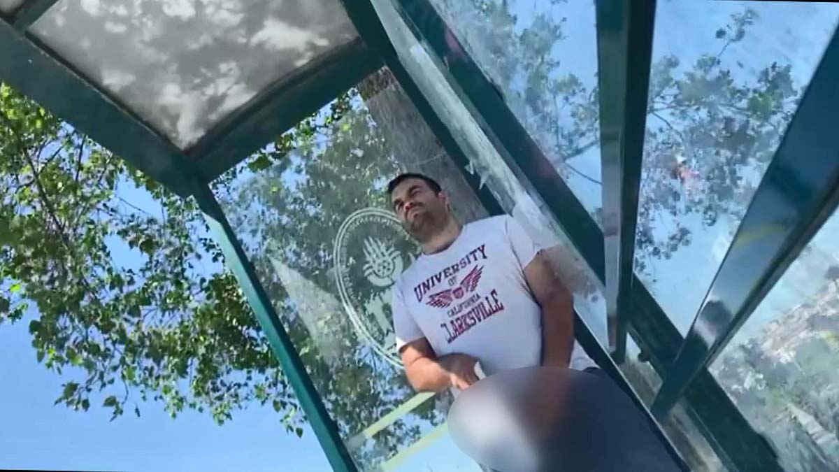 Arnavutköy'de ahlaksız hareket