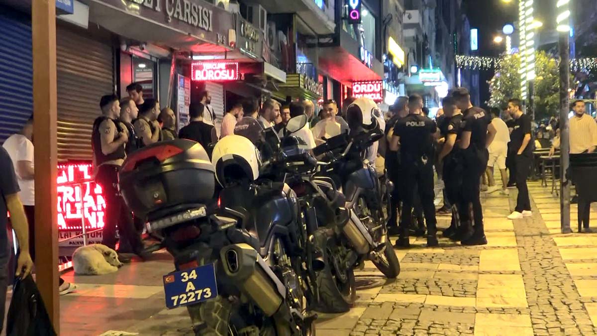 Avcılar'da esnaf kavgası