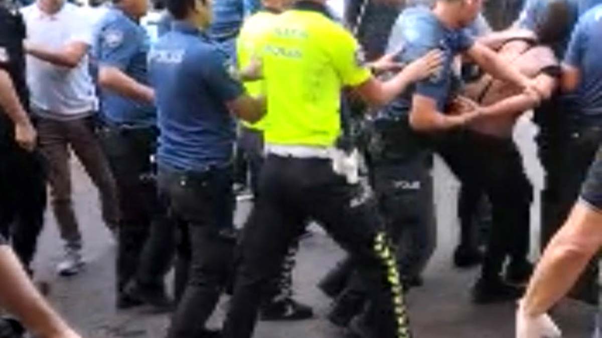 Emniyetten 'Suriyeliler polise saldırdı' açıklaması