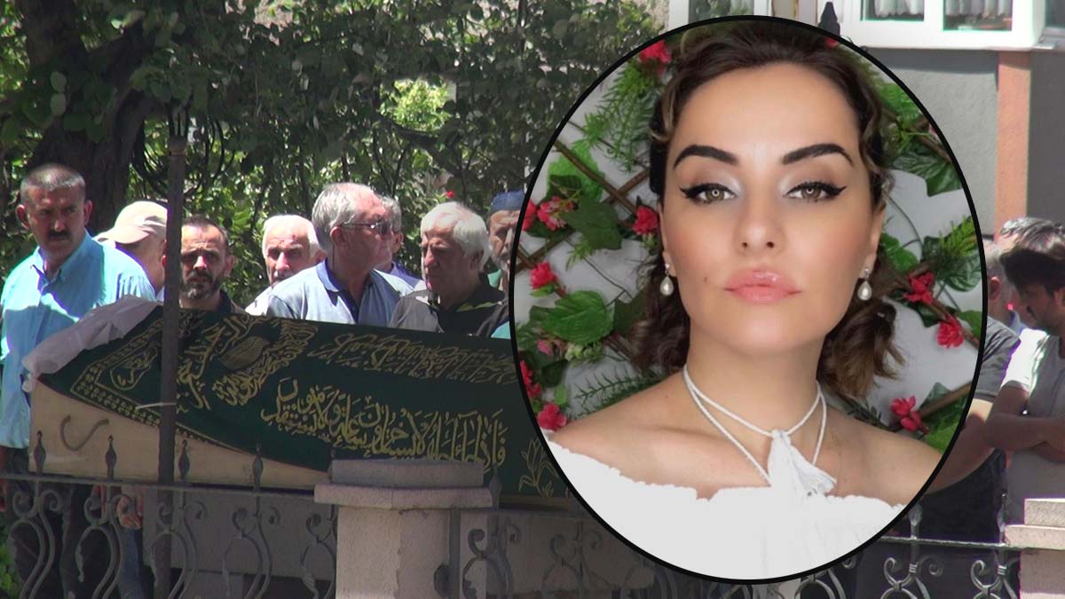 Eski eşin öldürdüğü Esra Altınkaynak toprağa verildi