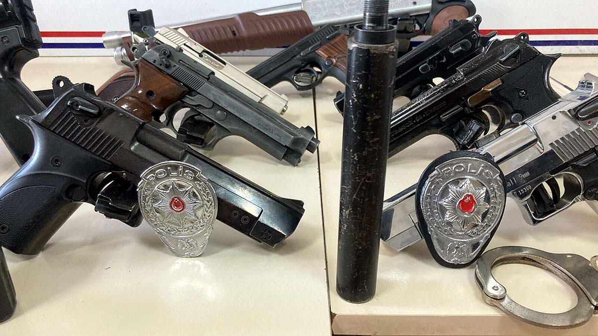 Evden cephanelik çıktı