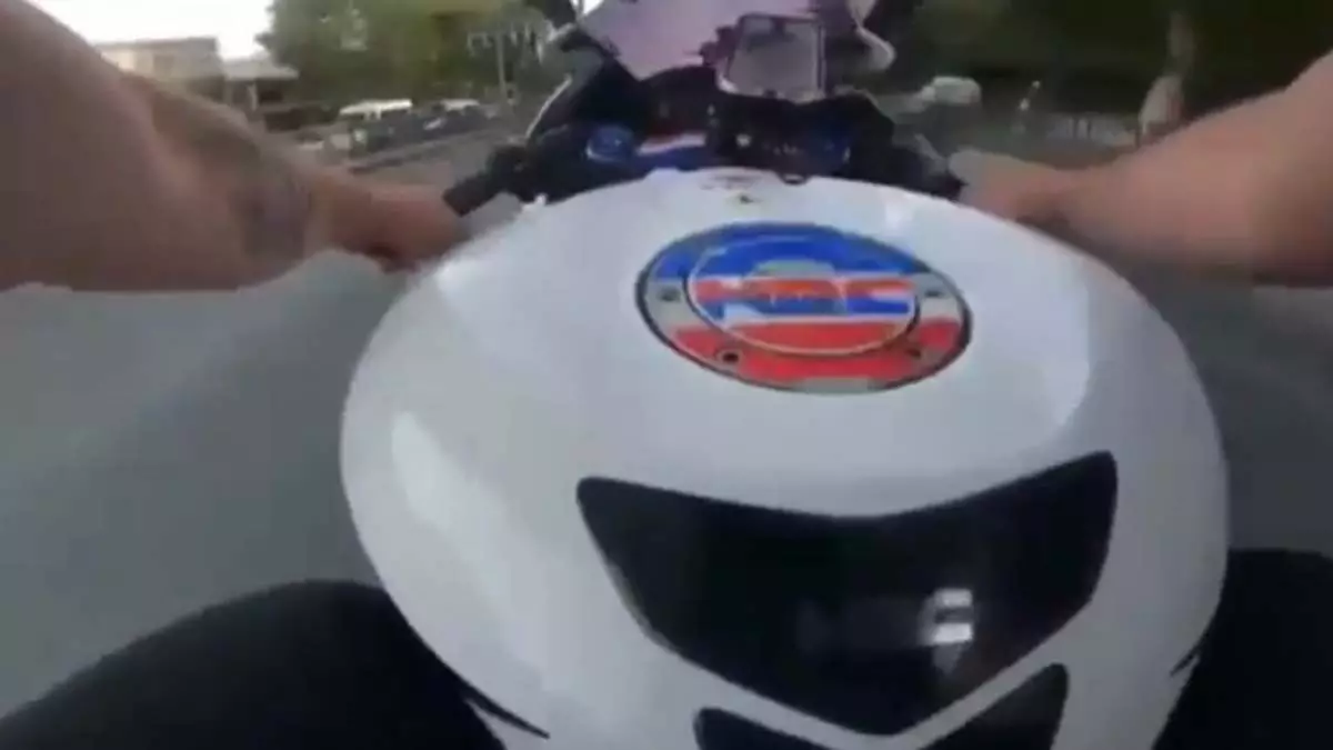 Fatih'te motosikletli burak'ın öldüğü kaza kaskının kamerasında
