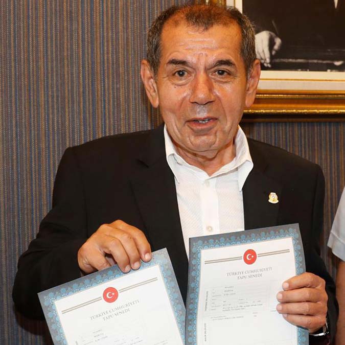 Galatasaray Adası'nın tapusu alındı