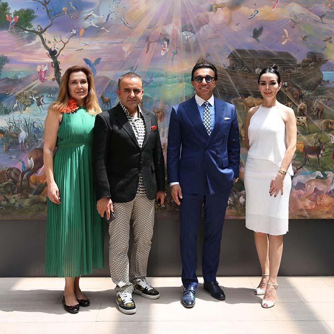 İsmail Acar'ın Nuh sergisi ilgi gördü