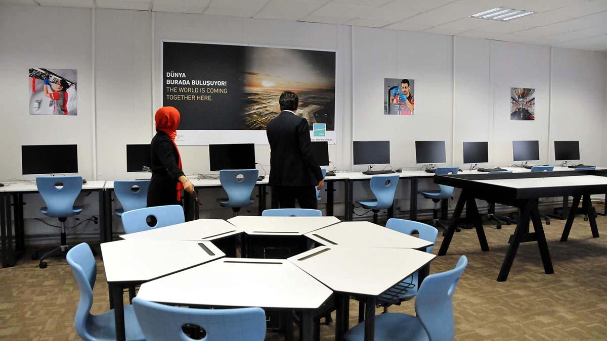 İstanbul Havalimanı Mesleki ve Teknik Anadolu Lisesi eğitime hazır