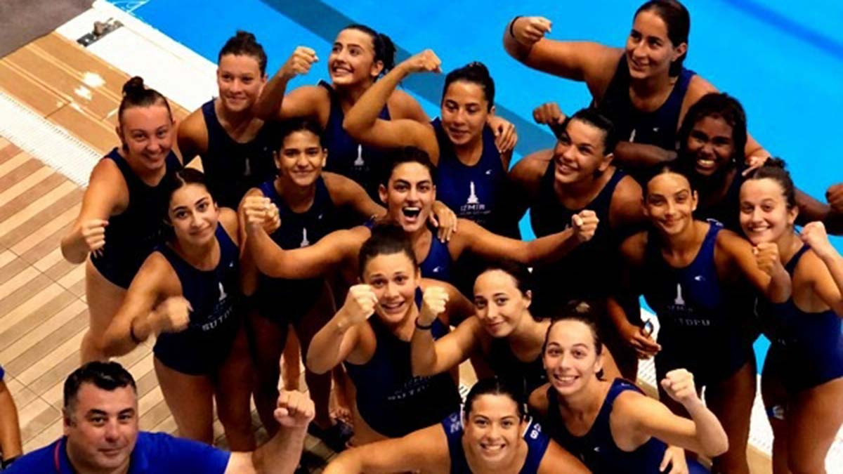 Kadınlar Su Topu 1'inci Ligi'nde şampiyonluk