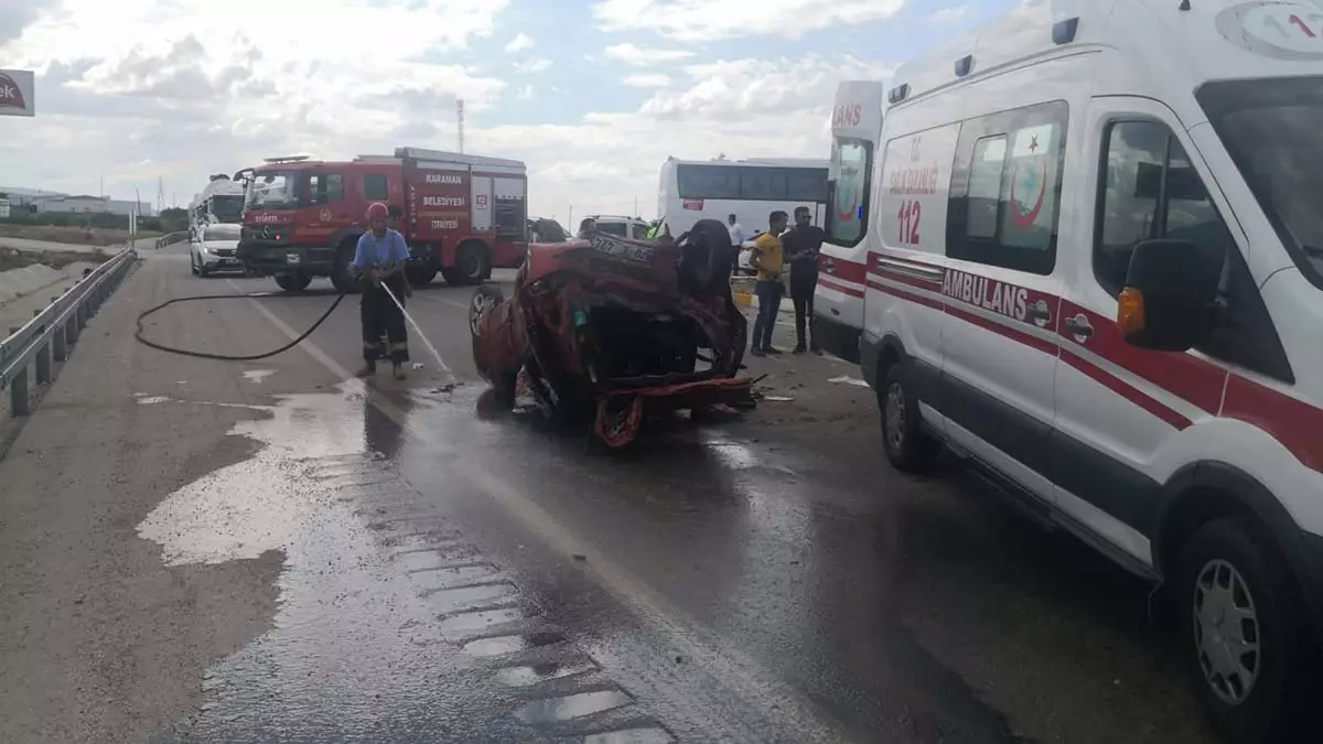 Konya'daki kazada yaranmıştı, kurtarılamadı